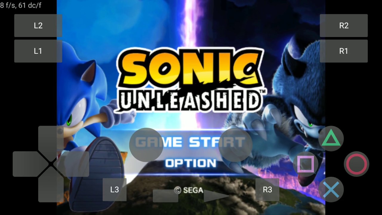 play sonic unleashed in emulator pc